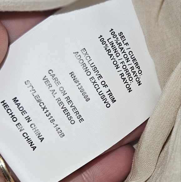 NWT COCO + jaimeson Split Hem High Waist Button Front Midi Skirt, Small - Picture 4 of 10